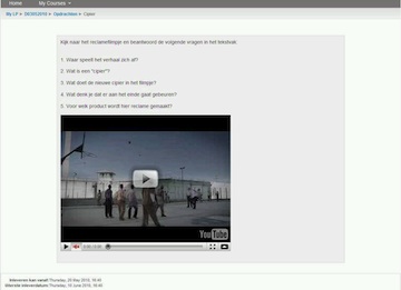Oefening videocast